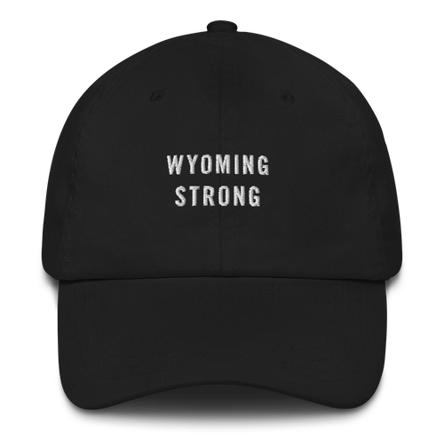 Default Title Wyoming Strong Baseball Cap Baseball Caps by Design Express
