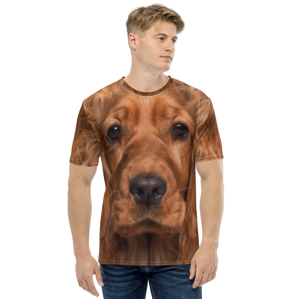 XS Cocker Spaniel Dog Men's T-shirt by Design Express
