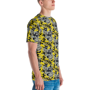 Stinger Yellow Camo Men's T-shirt by Design Express