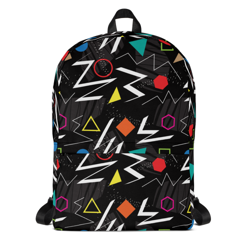 Default Title Mix Geometrical Pattern Backpack by Design Express
