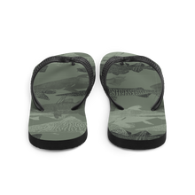 Army Green Catfish Flip-Flops by Design Express