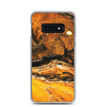 Samsung Galaxy S10e Yellow Orange Abstract Samsung Case by Design Express