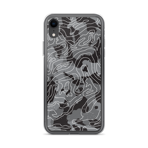 iPhone XR Grey Black Camoline iPhone Case by Design Express