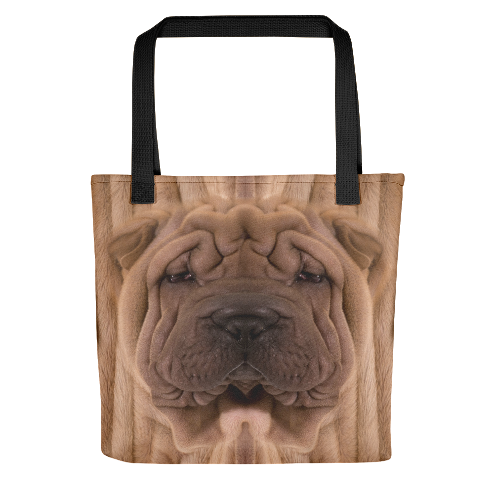 Default Title Shar Pei Dog Tote Bag Totes by Design Express