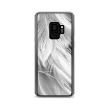 Samsung Galaxy S9 White Feathers Samsung Case by Design Express