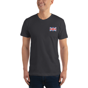 United Kingdom Flag "Solo" Embroidered T-Shirt by Design Express