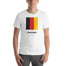 White / S Germany "Block" Unisex T-Shirt by Design Express