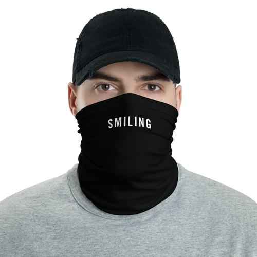 Default Title Smiling Neck Gaiter Masks by Design Express