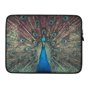 15 in Peacock Laptop Sleeve by Design Express