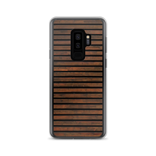 Samsung Galaxy S9+ Horizontal Brown Wood Samsung Case by Design Express