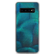 Samsung Galaxy S10+ Green Blue Peacock Samsung Case by Design Express