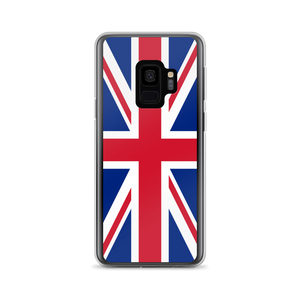 Samsung Galaxy S9 United Kingdom Flag "Solo" Samsung Case Samsung Cases by Design Express