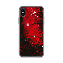 iPhone X/XS Black Red Abstract iPhone Case by Design Express