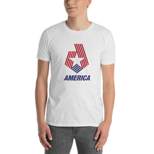 S America "Star & Stripes" Short-Sleeve Unisex T-Shirt by Design Express