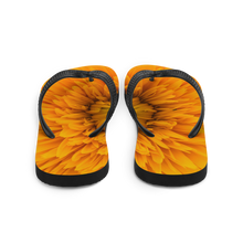 Yellow Flower Center Flip-Flops by Design Express