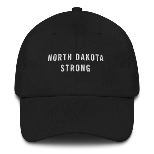 Default Title North Dakota Strong Baseball Cap Baseball Caps by Design Express