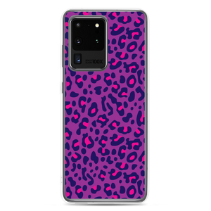 Samsung Galaxy S20 Ultra Purple Leopard Print Samsung Case by Design Express