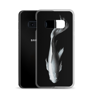 White Koi Fish Samsung Case by Design Express