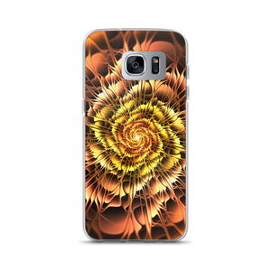 Samsung Galaxy S7 Edge Abstract Flower 01 Samsung Case by Design Express
