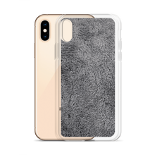 Soft Grey Fur Print iPhone Case by Design Express