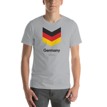 Silver / S Germany "Chevron" Unisex T-Shirt by Design Express