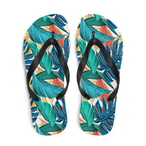 Tropical Leaf Flip-Flops by Design Express