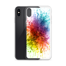 Rainbow Paint Splash iPhone Case by Design Express