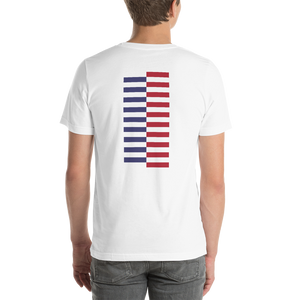 America Tower Pattern Unisex T-Shirt by Design Express