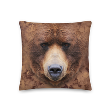 18×18 Grizzly Premium Pillow by Design Express