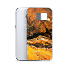 Yellow Orange Abstract Samsung Case by Design Express