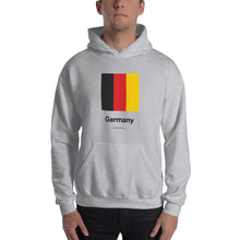 Sport Grey / S Germany "Block" Hooded Sweatshirt by Design Express