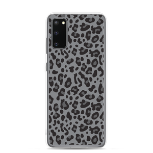 Samsung Galaxy S20 Grey Leopard Print Samsung Case by Design Express