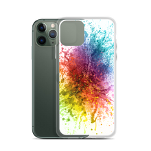 Rainbow Paint Splash iPhone Case by Design Express