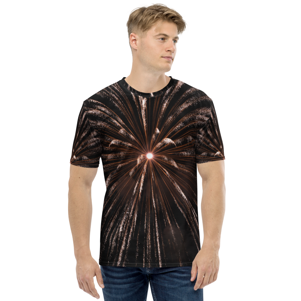XS Firework Men's T-shirt by Design Express