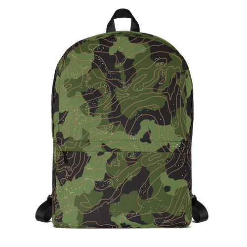 Default Title Green Camoline Backpack by Design Express