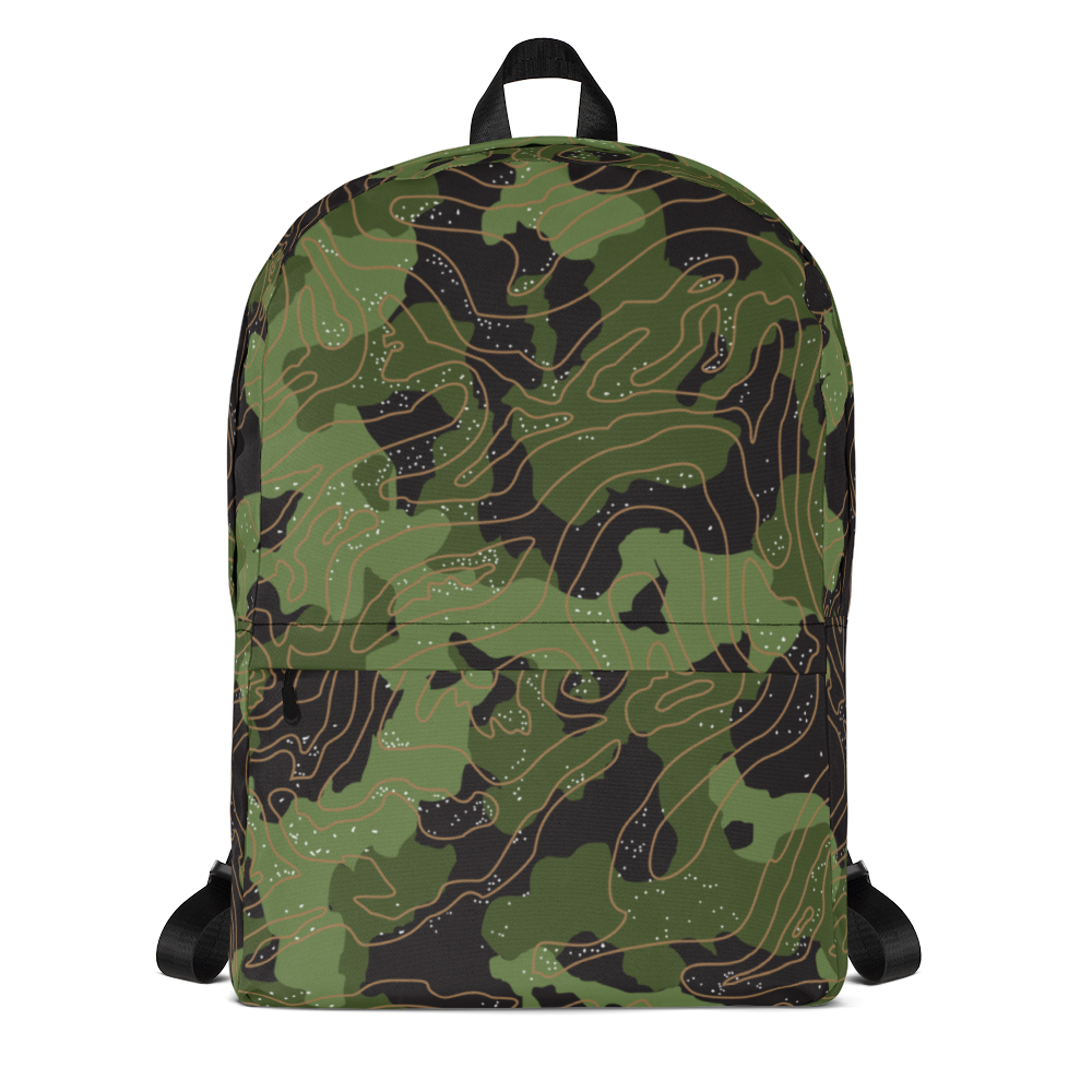 Default Title Green Camoline Backpack by Design Express