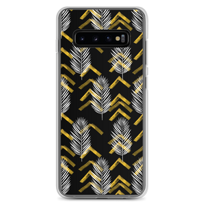 Samsung Galaxy S10+ Tropical Leaves Pattern Samsung Case by Design Express
