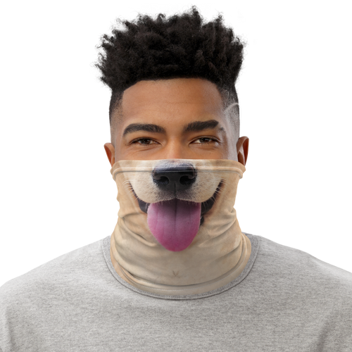 Default Title Yellow Labrador Dog Neck Gaiter Masks by Design Express