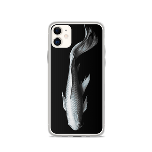 iPhone 11 White Koi Fish iPhone Case by Design Express