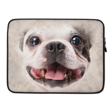 15 in Boston Terrier Puppy Laptop Sleeve by Design Express