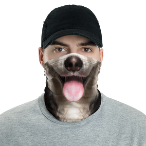 Default Title Husky Dog Neck Gaiter Masks by Design Express