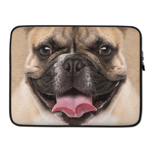 15 in French Bulldog Laptop Sleeve by Design Express
