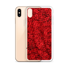 Red Rose Pattern iPhone Case by Design Express