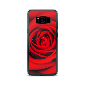 Samsung Galaxy S8+ Fresh Red Rose Samsung Case by Design Express