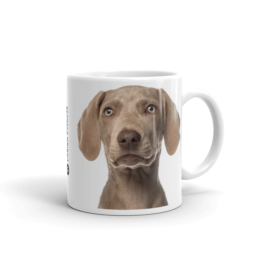 Default Title Weimaraner Dog Mug Mugs by Design Express
