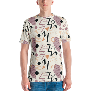 XS Mix Geometrical Pattern 02 Men's T-shirt by Design Express