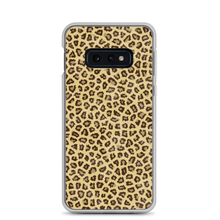 Samsung Galaxy S10e Yellow Leopard Print Samsung Case by Design Express