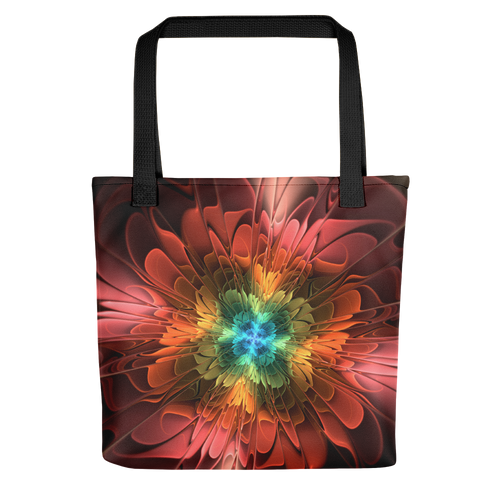 Default Title Abstract FLower 03 Tote Bag by Design Express