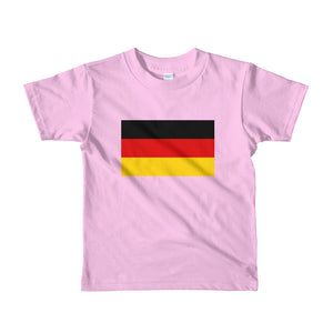 Pink / 2yrs Germany Flag Short sleeve kids t-shirt by Design Express