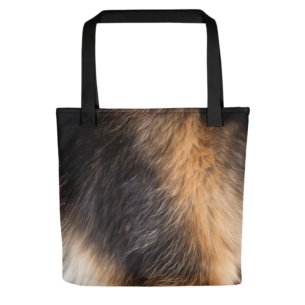 Default Title Dog Fur Print Tote Bag by Design Express